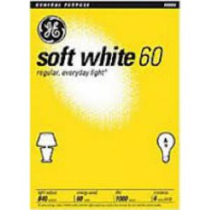 Ge - Light Bulb Soft White 60w