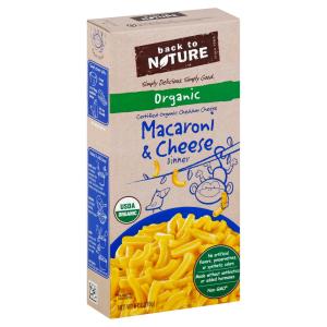 Back to Nature - Organic Mac & Chs Dinner