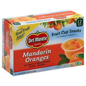 Del Monte - Mandarin Orange Frt 12pk