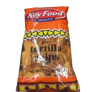 Key Food - Nacho Cheese Tortilla Chips