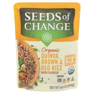 Seeds of Change - Quinoa Brown Red Rice and Flax