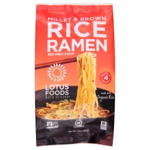 Lotus Foods - Millet Brown Rice Ramen with Miso Soup