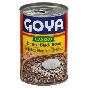 Goya - Refried Black Bean