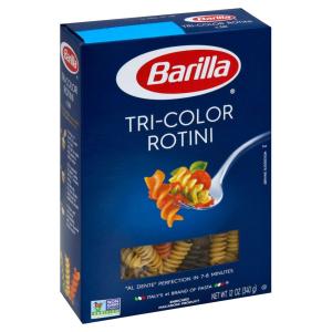Barilla - Rotini Tri Color