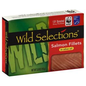 Wild Selections - Salmon Fillets in Olive Oil