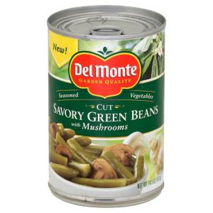 Del Monte - Savory Green Beans W Mushroom