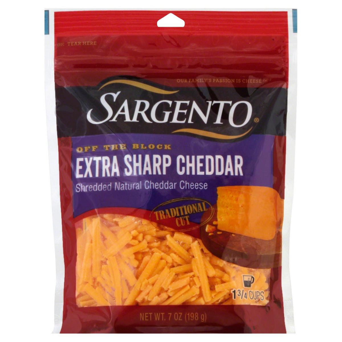 SHREDDED EXTRA SHARP CHEDDAR