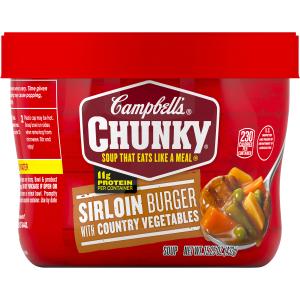 Chunky - Microwavable Srloin Cntry Veg Soup