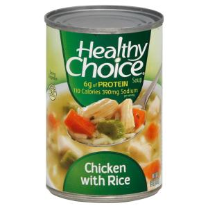 Healthy Choice - Chicken with Rice Soup