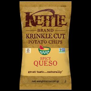Kettle - Spicy Queso Krinkle Cut Chips