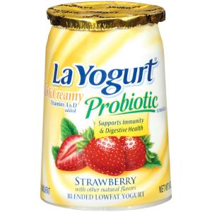 La Yogurt - Strawberry Custard
