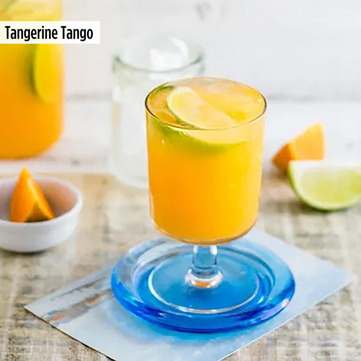 Tangerine Tango Mocktail - Topo Chico