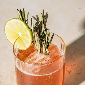 Tangerine Temptation Mocktail - Topo Chico Tangerine Temptation Mocktail - Topo Chico