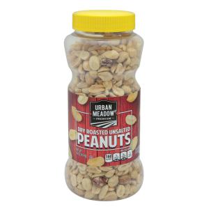 Urban Meadow - Unsalted Dry Roasted Peanuts