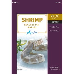 Shrimp - White 26-30 Quick Peel 1002