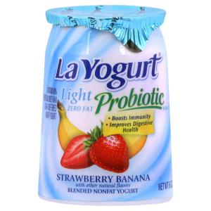 La Yogurt - Yogurt Lite Strawberry Banana
